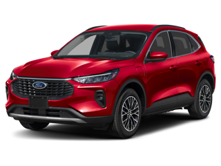 Red Ford Escape Plug-in Hybrid