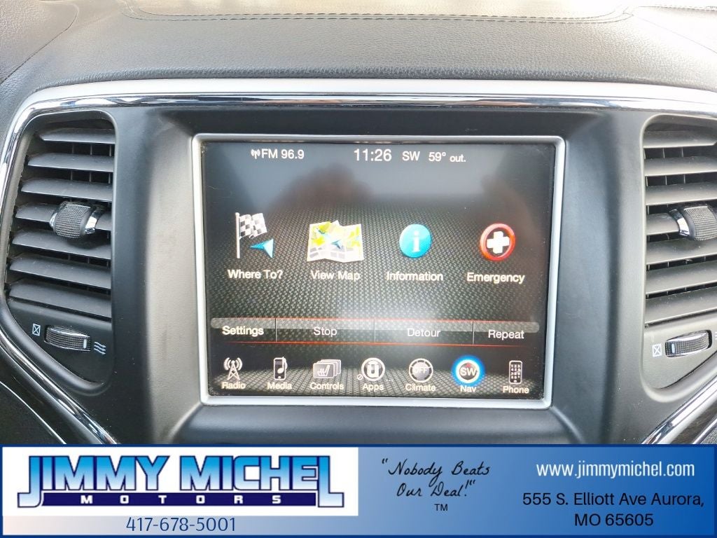 2016 Jeep Grand Cherokee High Altitude