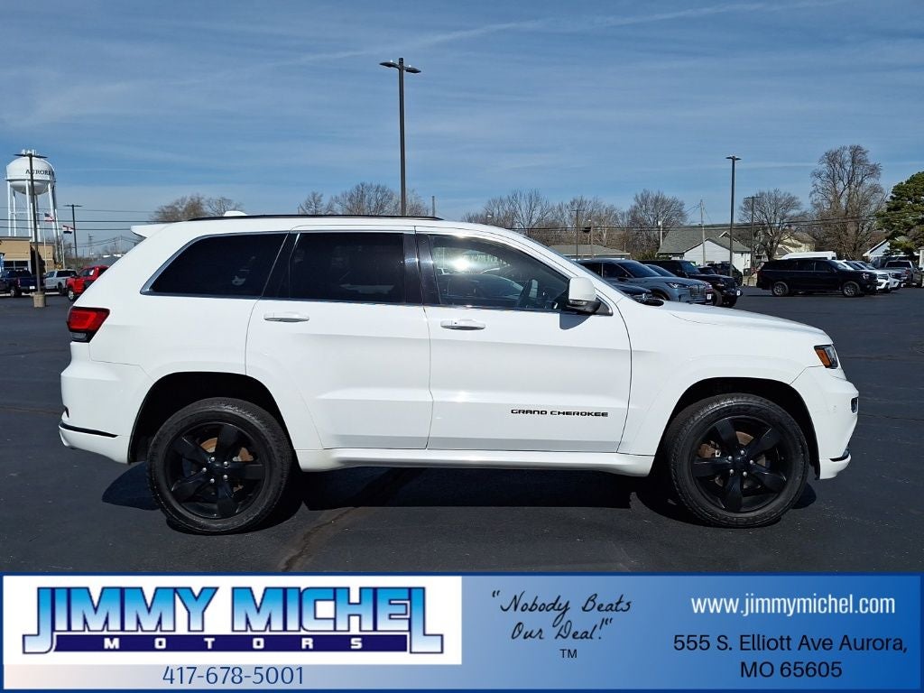 2016 Jeep Grand Cherokee High Altitude