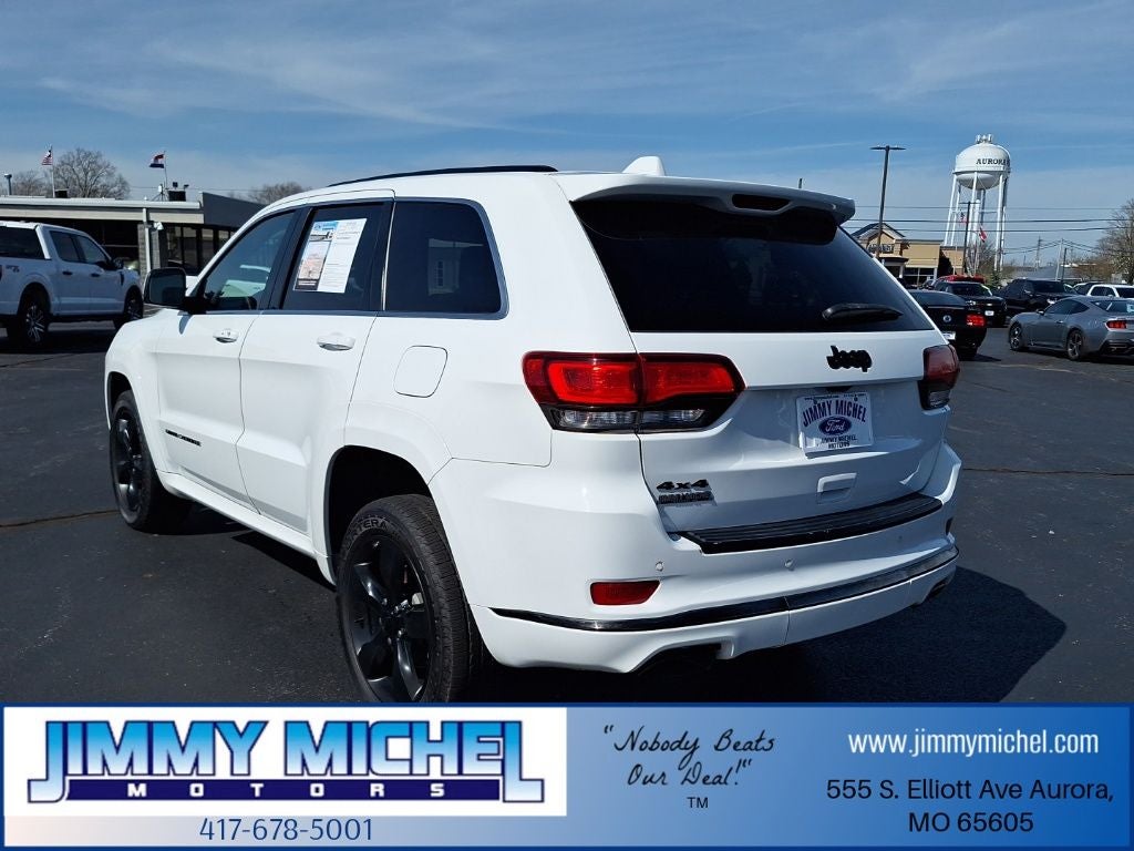 2016 Jeep Grand Cherokee High Altitude