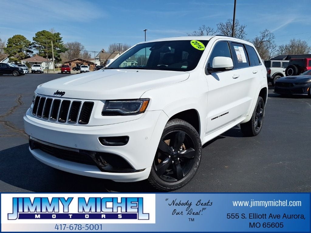 2016 Jeep Grand Cherokee High Altitude