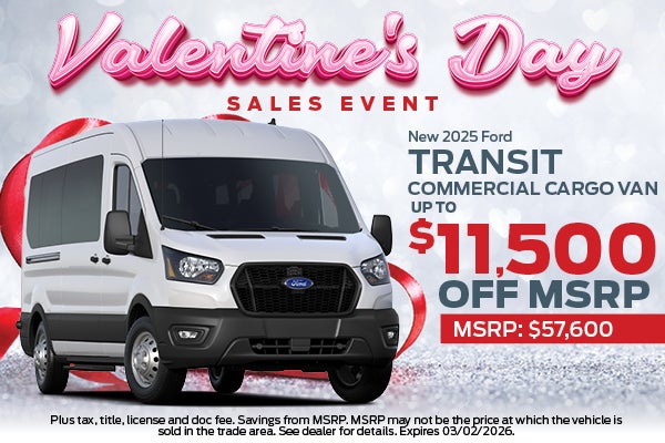 2025 Ford Transit Buy Offer | Jimmy Michel Motors