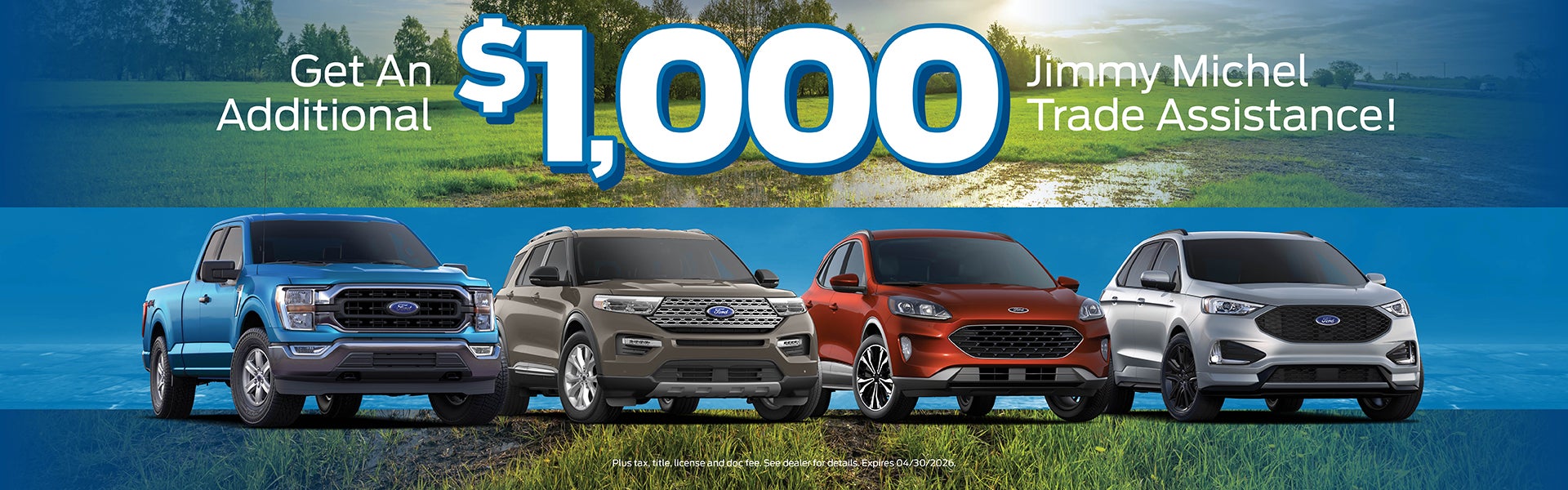 Trade Assistance | Jimmy Michel Motors 