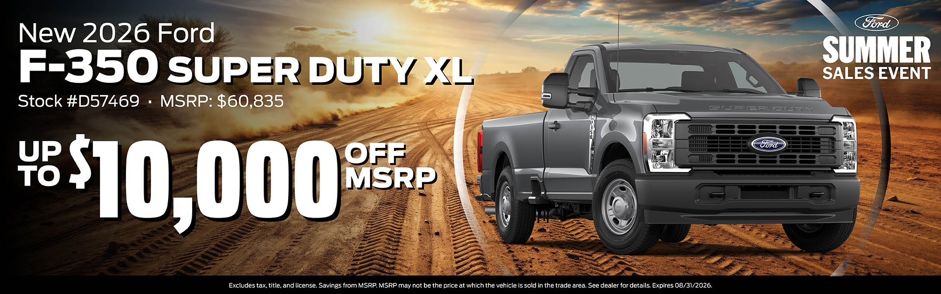 2026 Ford F-350 Buy Offer