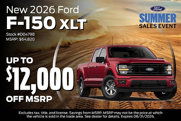 2026 Ford F-150 Buy Offer