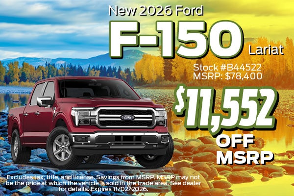 2026 Ford F-150 Buy Offer | Jimmy Michel Motors