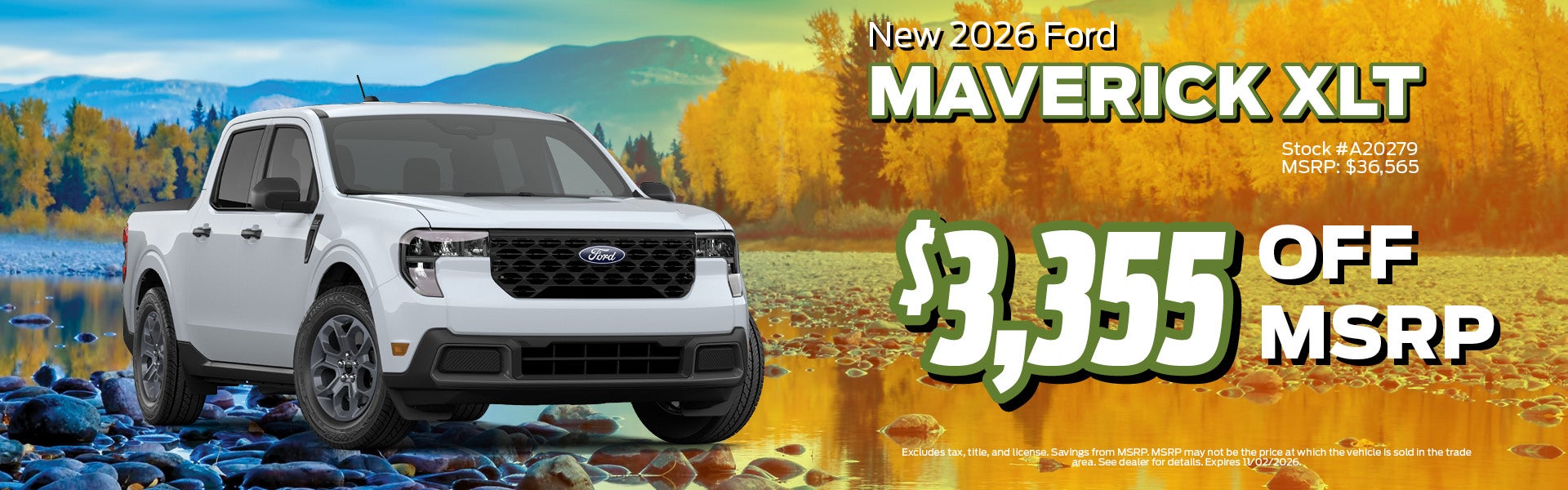 2026 Ford Maverick Buy Offer | Jimmy Michel Motors