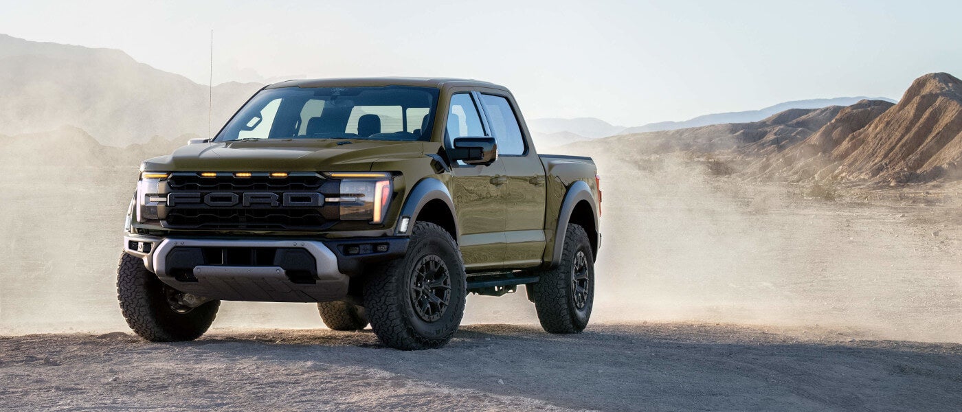 2026 Ford F-150 parked in dusty desert
