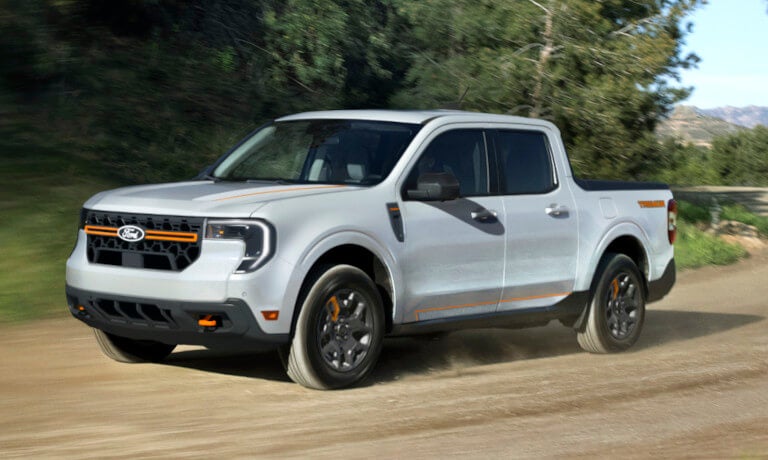 2026 Ford Maverick kicking up dust