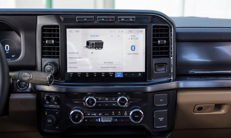 2026 Ford Super Duty F-350 interior infotainment system