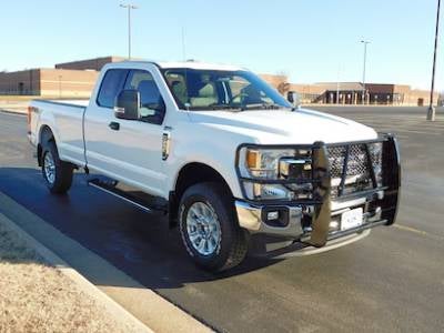 Grille guard on Front Bumper is displayed on ford vehicle.